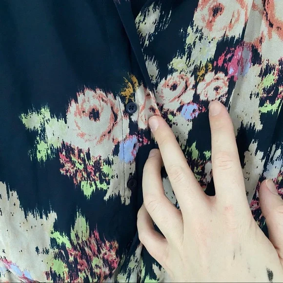 Daniel Rainn Floral tie waist dress, Size M 🎀 - Picture 8 of 13